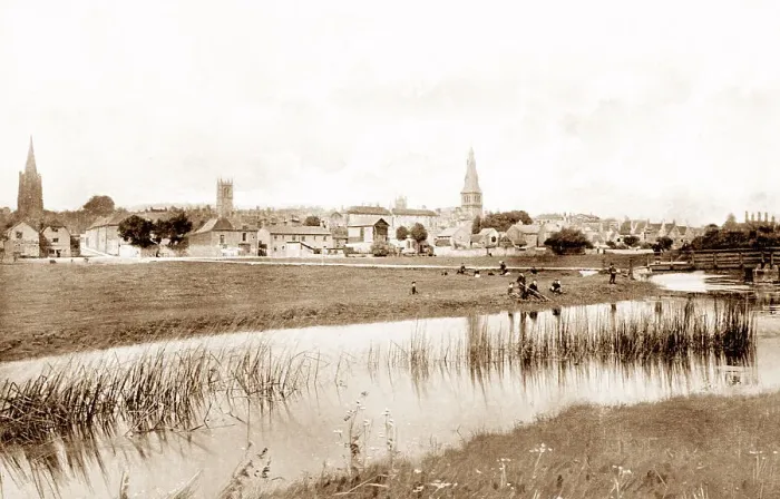 Framed Print : Stamford early 1900s Framed Print : Stamford early 1900s