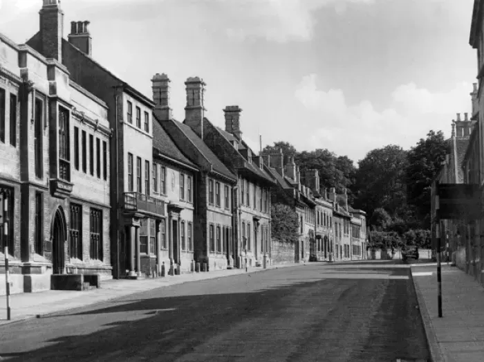 Framed Print : Stamford Houses Framed Print : Stamford Houses
