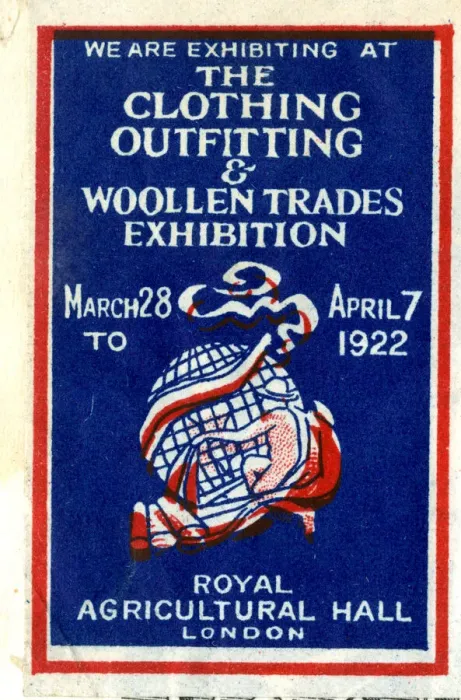 Framed Print : Stamp, Clothing, Outfitting & Woollen Trades Exhibition Framed Print : Stamp, Clothing, Outfitting & Woollen Trades Exhibition