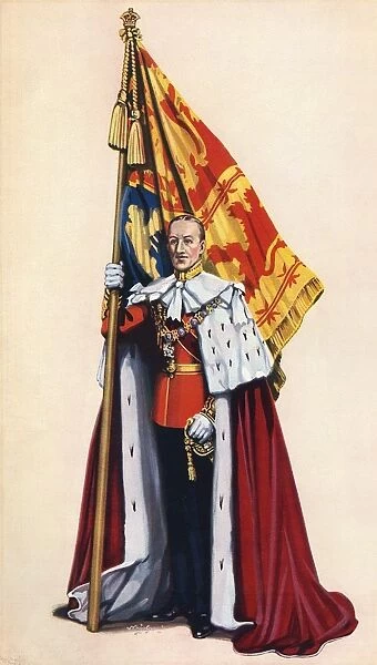 A Standard Bearer at the 1937 Coronation