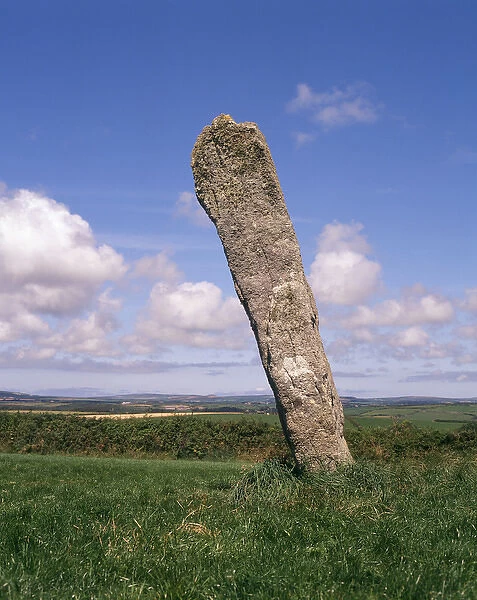 Standing stone, Bodmin Moor, Cornwall