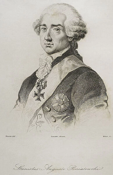Stanislaw II Augustus (1732-1798). King of Poland