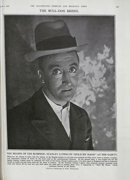 Framed Print : Stanley Lupino Framed Print : Stanley Lupino
