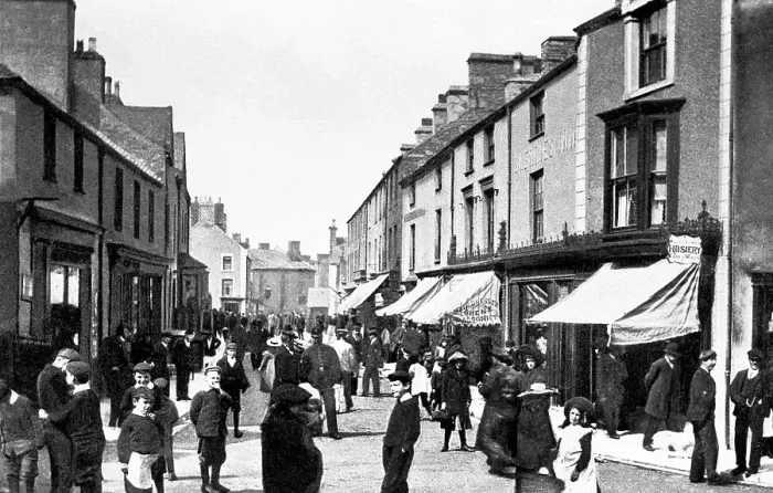 Framed Print : Stanley Street, Holyhead Anglesey Framed Print : Stanley Street, Holyhead Anglesey