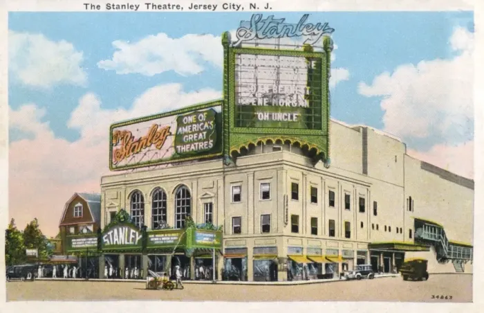 Framed Print : The Stanley Theatre, Jersey City, New Jersey Framed Print : The Stanley Theatre, Jersey City, New Jersey