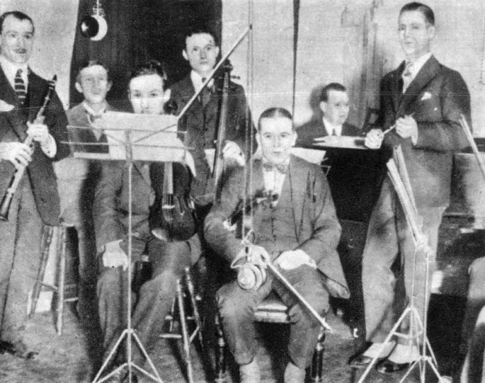 Framed Print : Stanton Jefferies and his orchestra, 1920s Framed Print : Stanton Jefferies and his orchestra, 1920s