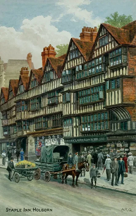Framed Print : Staple Inn, Holborn, London Framed Print : Staple Inn, Holborn, London