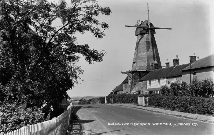 Framed Print : Staplecross Windmill Framed Print : Staplecross Windmill