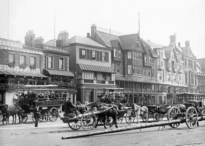 Framed Print : Star Hotel, Great Yarmouth, Victorian period Framed Print : Star Hotel, Great Yarmouth, Victorian period