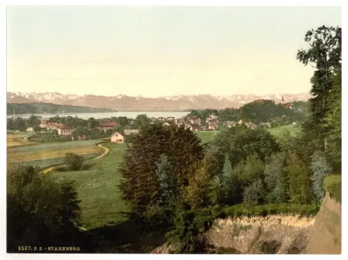 Framed Print : Starnberg, Bavaria, Germany Framed Print : Starnberg, Bavaria, Germany