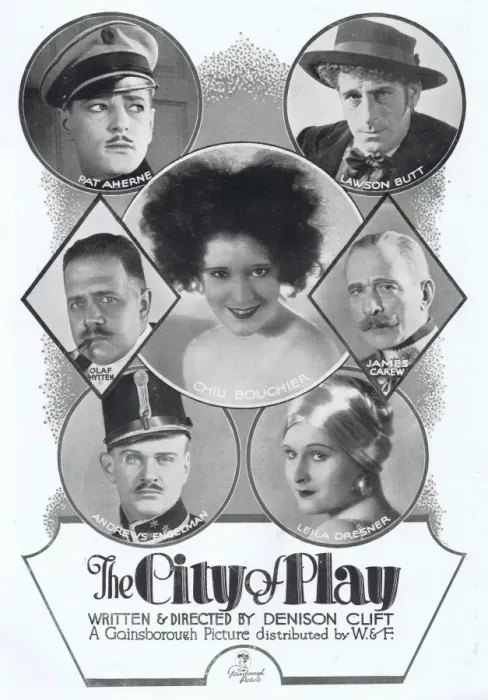 Framed Print : The stars of City of Play (1929) Framed Print : The stars of City of Play (1929)