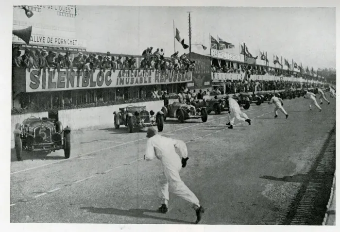 Framed Print : Start of Grand Prix d Endurance at Le Mans, France Framed Print : Start of Grand Prix d Endurance at Le Mans, France