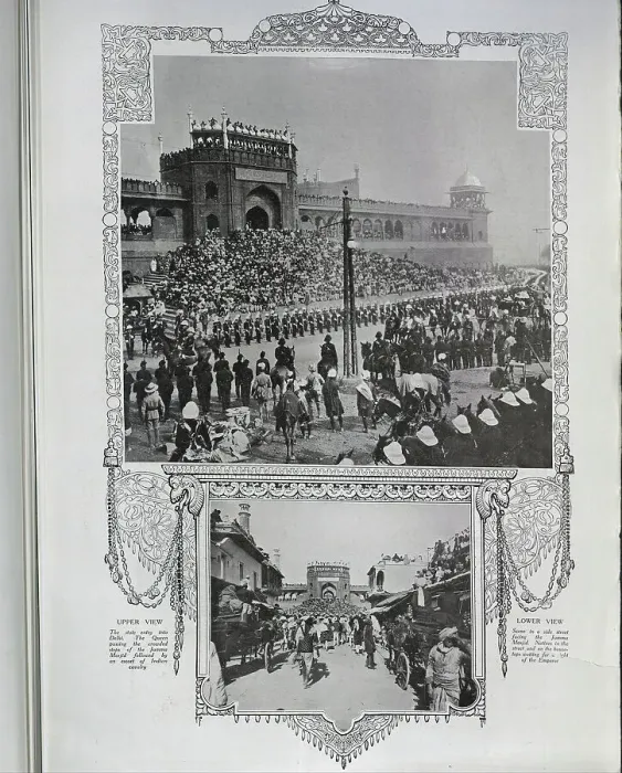 Framed Print : State entry into Delhi