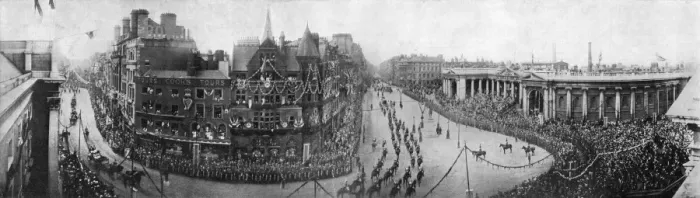 Framed Print : State entry into Dublin by George V Framed Print : State entry into Dublin by George V