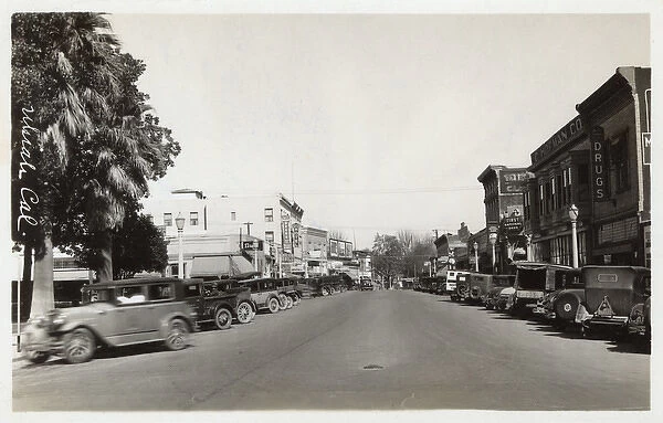 State Street, Ukiah, Mendocino County, California, USA