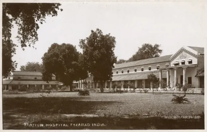 Framed Print : Station hospital, Faizabad, India Framed Print : Station hospital, Faizabad, India