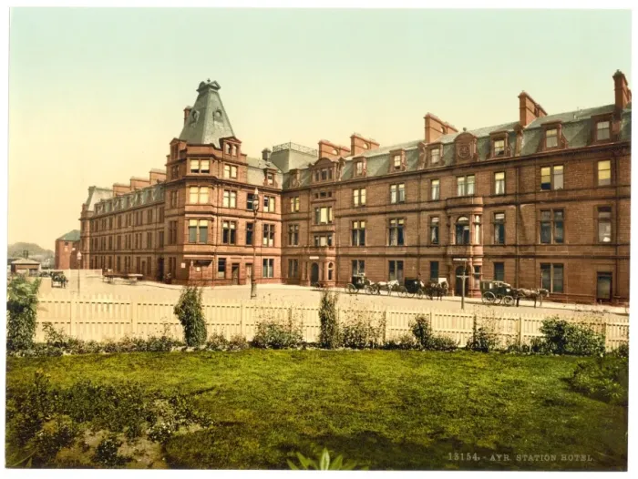 Framed Print : Station Hotel, Ayr, Scotland Framed Print : Station Hotel, Ayr, Scotland