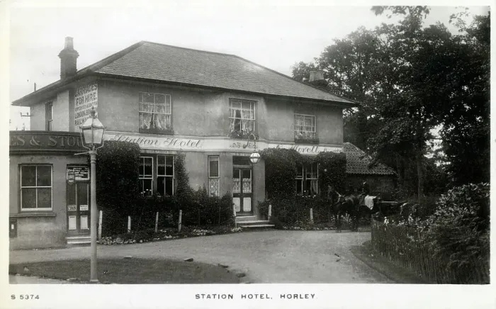 Framed Print : Station Hotel, Horley, Surrey Framed Print : Station Hotel, Horley, Surrey