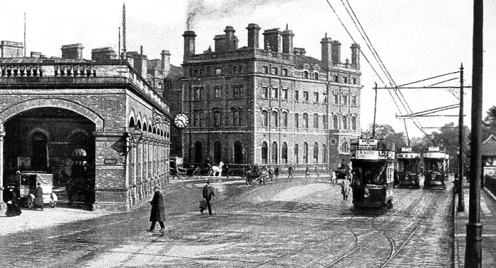 Framed Print : Station and Hotel York Framed Print : Station and Hotel York