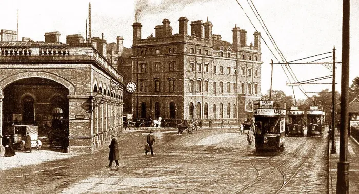 Framed Print : Station and Hotel York Framed Print : Station and Hotel York
