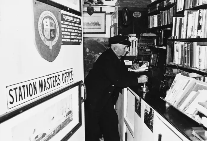 Framed Print : Station Masters Office Framed Print : Station Masters Office