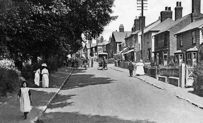 Framed Print : Station Road, Burnham on Crouch Framed Print : Station Road, Burnham on Crouch