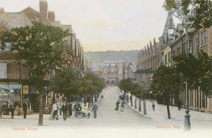 Framed Print : Station Road, Colwyn Bay Framed Print : Station Road, Colwyn Bay