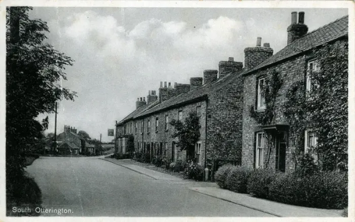 Framed Print : Station Road, South Otterington, Yorkshire Framed Print : Station Road, South Otterington, Yorkshire
