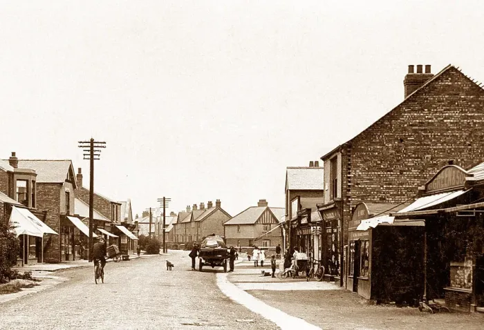 Framed Print : Station Road, Stainforth Framed Print : Station Road, Stainforth