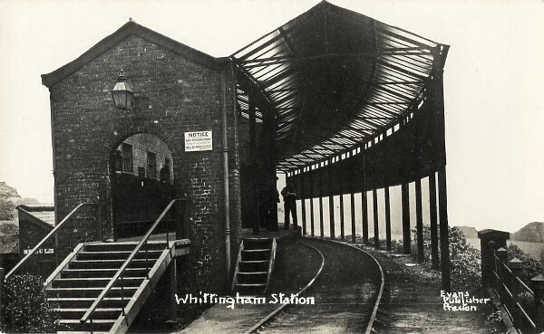 Station at Whittingham Asylum, Lancashire