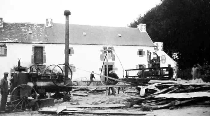 Framed Print : Stationary steam engine at a sawmill Framed Print : Stationary steam engine at a sawmill