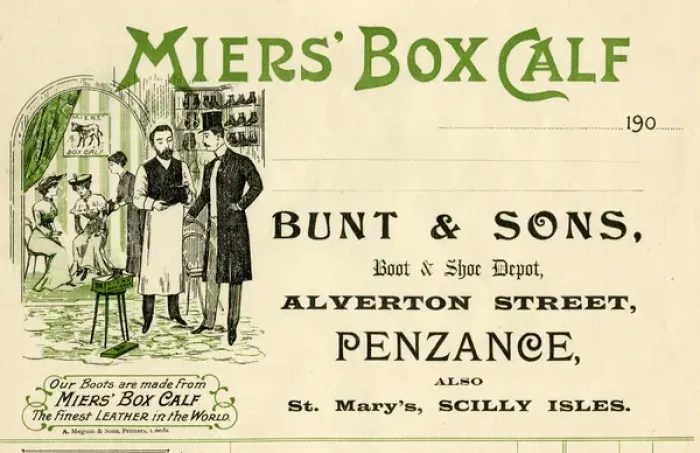 Framed Print : Stationery, Bunt & Sons, Penzance, Cornwall Framed Print : Stationery, Bunt & Sons, Penzance, Cornwall