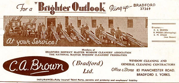 Stationery, C A Brown (Bradford) Ltd