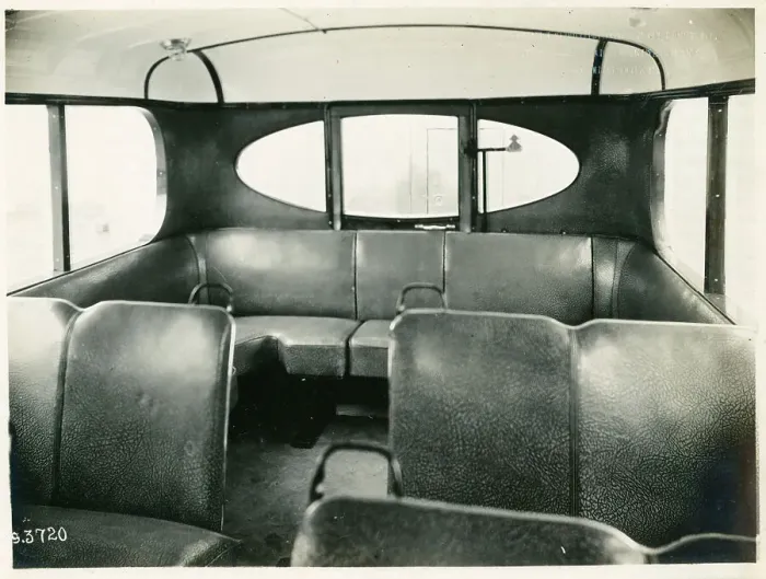 Framed Print : Statnor bus Hall Lewis interior Framed Print : Statnor bus Hall Lewis interior