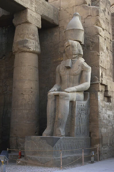 Statue of Amenhotep III (later usurped by Pharaoh Ramses II)
