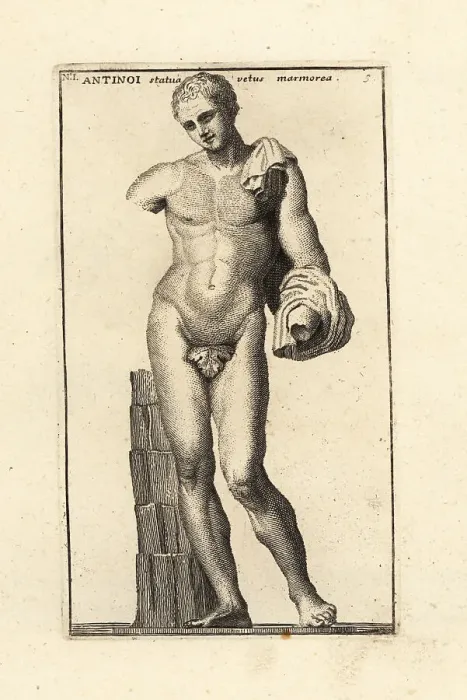 Framed Print : Statue of Antinous, Greek youth, favourite of Emperor Hadrian Framed Print : Statue of Antinous, Greek youth, favourite of Emperor Hadrian