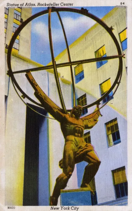 Framed Print : Statue of Atlas - Rockefeller Center - New York, USA Framed Print : Statue of Atlas - Rockefeller Center - New York, USA