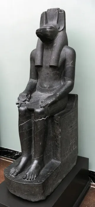 Framed Print : Statue of egyptian God Anubis Framed Print : Statue of egyptian God Anubis