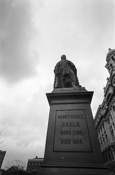 Statue to Henry Cooke, Irish presbyterian leader, Belfast