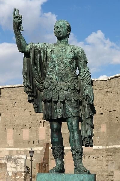Statue of Julius Caesar, Rome, Italy