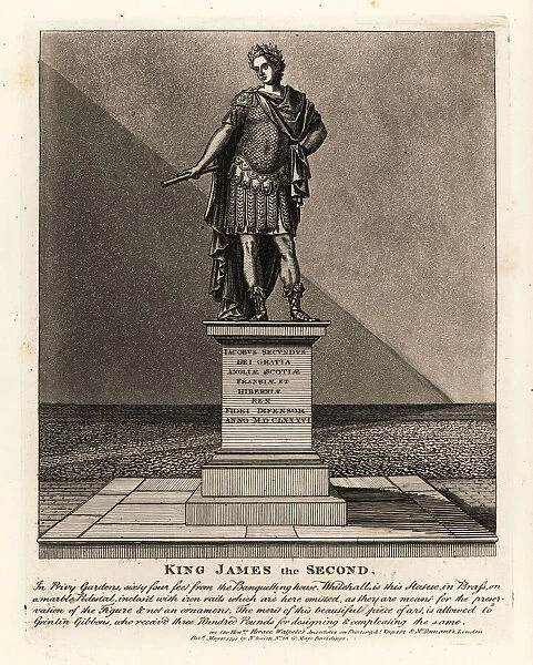 Statue of King James II of England