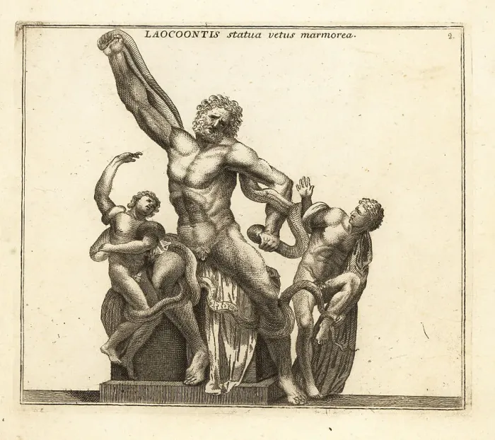 Framed Print : Statue of Laocoon and his sons attacked by sea serpents Framed Print : Statue of Laocoon and his sons attacked by sea serpents