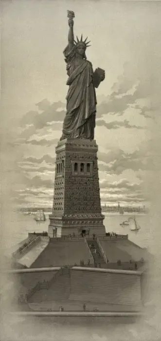 Framed Print : The statue of liberty Framed Print : The statue of liberty