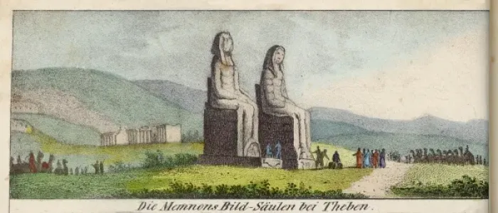 Framed Print : Statue of Memnon Framed Print : Statue of Memnon