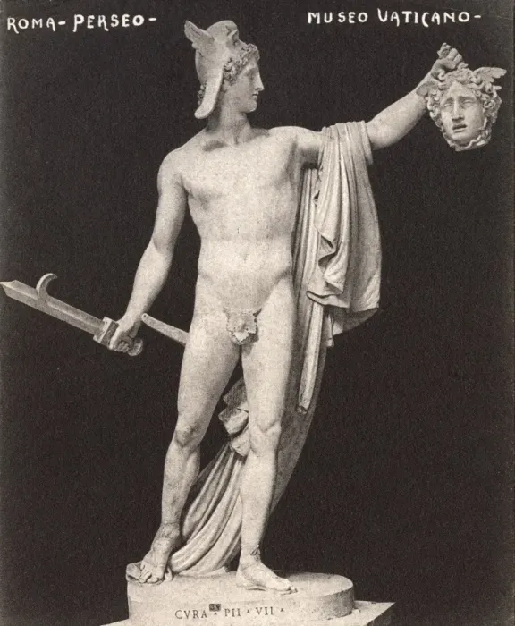 Framed Print : Statue of Perseus - The Vatican, Italy Framed Print : Statue of Perseus - The Vatican, Italy