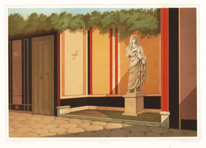 Framed Print : Statue of public priestess and matron of Framed Print : Statue of public priestess and matron of