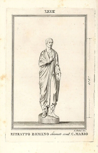 Statue of a Roman, believed to be Caius Marius