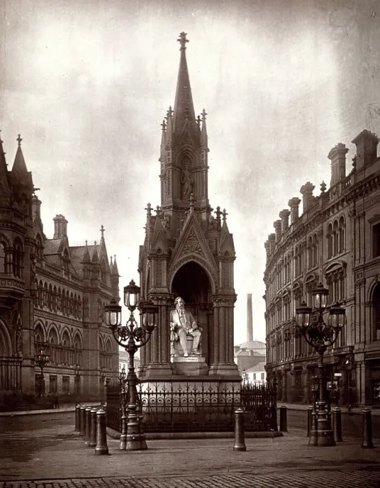 Framed Print : Statue of Sir Titus Salt, Bradford, Yorkshire Framed Print : Statue of Sir Titus Salt, Bradford, Yorkshire