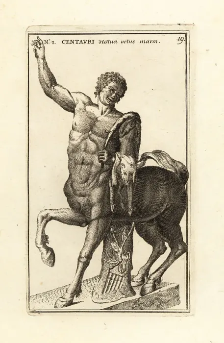 Framed Print : Statue of a young centaur Nessus with pedum and animal pelt Framed Print : Statue of a young centaur Nessus with pedum and animal pelt