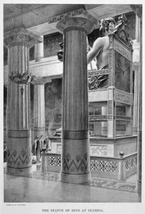 Framed Print : Statue of Zeus, Olympia Framed Print : Statue of Zeus, Olympia